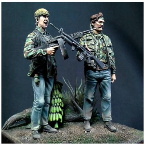 1/35 US Navy Seal (Vietnam War) NOT HAVE BASE Resin Model Miniature figure Unassembly Unpainted