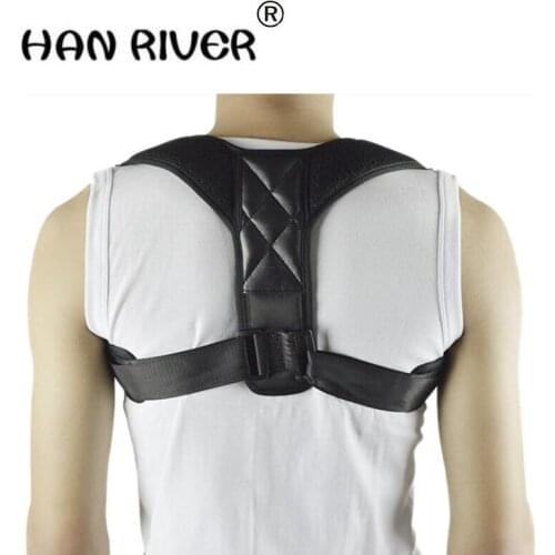 HANRIVER hot sale Adult correctional belt Posture Correction Shoulder Lumbar Back Support Brace For Men and Women free shipping