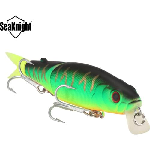SeaKnight Brand SK044 Series Minnow Bait 2 Sections 1Pcs 7.4g 90mm/3.54in Fishing Lure VMC Hooks Hard Bait Fishing Tackles