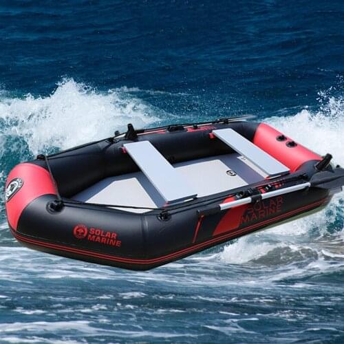 Three Person 230 CM PVC Inflatable Kayak Fishing Boat Thickened Tear-resistant Canoe Air Mat Floor With Accessories