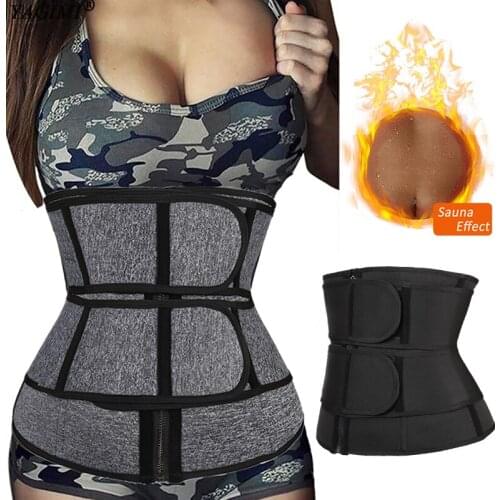 Slimming Corset Shapewear Fajas Women Workout Sauna Sweat Belt Waist Trainer Body Shaper Colombian Girdles Sheath Belly Cincher