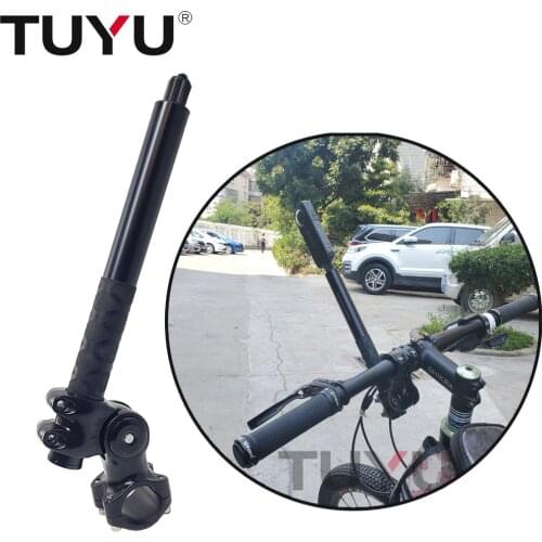 TUYU Motorcycle Bicycle Invisible Handlebar Mount Bracket Monopod for GoPro Max Insta360 X2 R Sony Camera Moto Bike Accessories