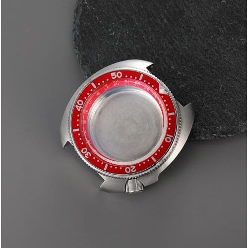 316L Stainless Steel Vintage 6105 Watch Case 20Atm Waterproof Fit NH35 Automatic Movement