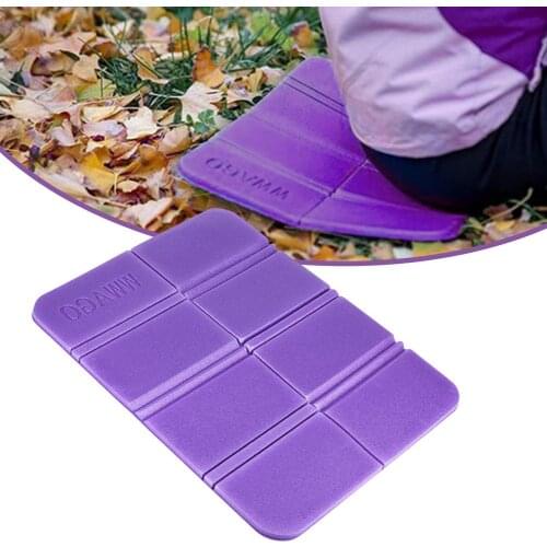 3 Colors Foam Beach Tourist Mats Portable Outdoor Camping Mat Folding XPE Waterproof Light Picnic Damp Proof Sitting Mat Cushion