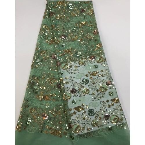 African Lace Fabric 2021 High-quality Lace Nigeria Lace Fabric, Matched With French Lace Fabric For Weddings D4234