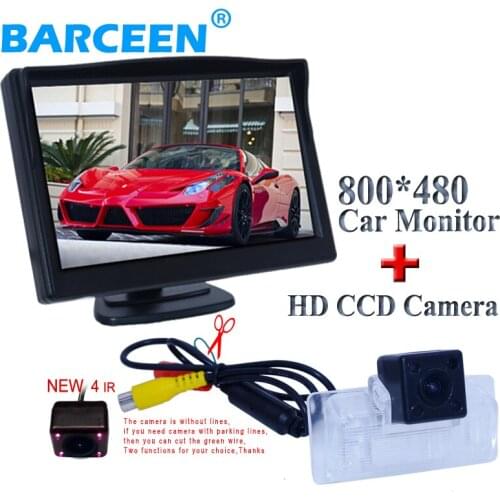 Car Backup camera fit into original cars+apply to different car monitor 5" display use for Nissan Altima/TEANA /Sylphy
