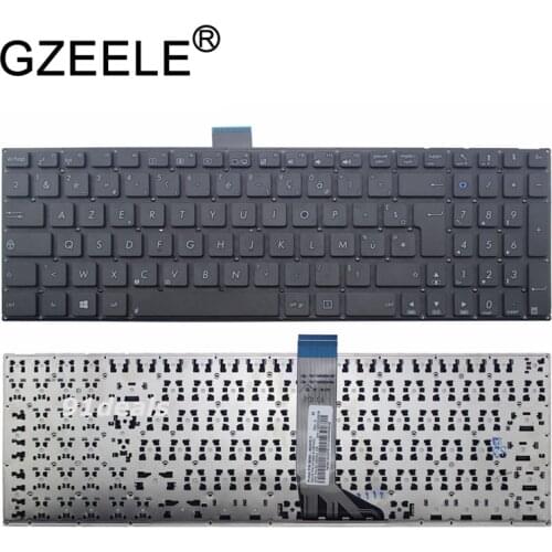 GZEELE New FR French black Keyboard For ASUS F502 F502C F502CA S500 S500CA X502 X502CA X502A X502U X502EI X502X X502C AZERTY