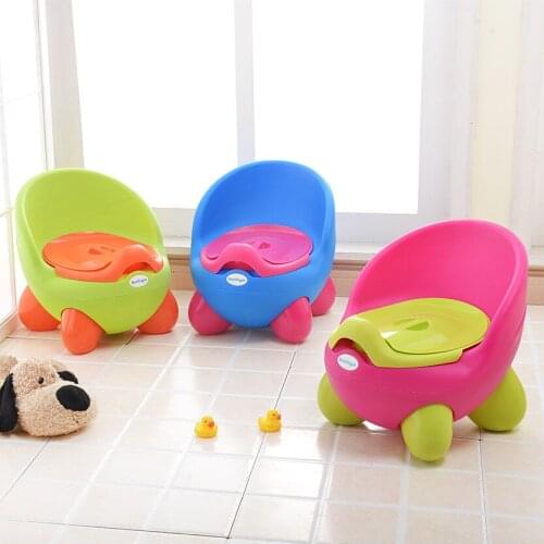Baby Potty Training Toilet Plastic Non-slip Kids Toilet Seat Protable Travel Potty Chair Infant Children Pee Trainer