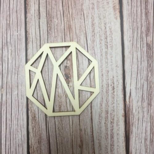 Set of 50 laser cut wood coaster wood drink coasters