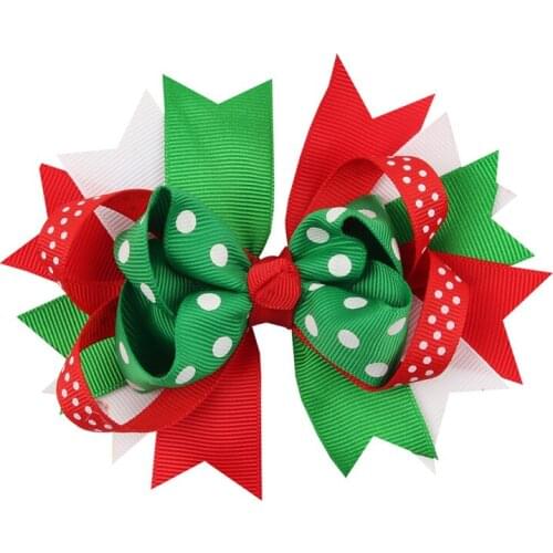 600pcs/lot new coming little Girl bowknot style Christmas hair clip/bowknot hair clips/Hair Accessories Headwear