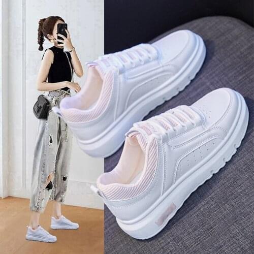 Little white shoes women 2021 spring new breathable casual fashion sneakers womens sports shoes