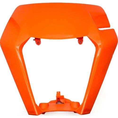 Orange/Black/White Dirt Bike Supermoto Headlight Fairings For KTM EXC XC XCF XCW XCFW SX SXF SXS 125 150 250 350 450 530