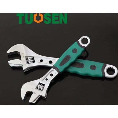 Adjustable Spanner 17mm Wrench Steeksleutel Torque Moersleutel Multi Tool Momentsleutel Scale Plum Blossom Hexagonal Opening