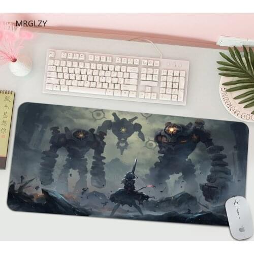 MRGLZY Best-selling Genshin Impact Mouse Pad Natural Rubber Office Mouse Pad Gaming Mouse Pad Table Mat Gaming Keyboard