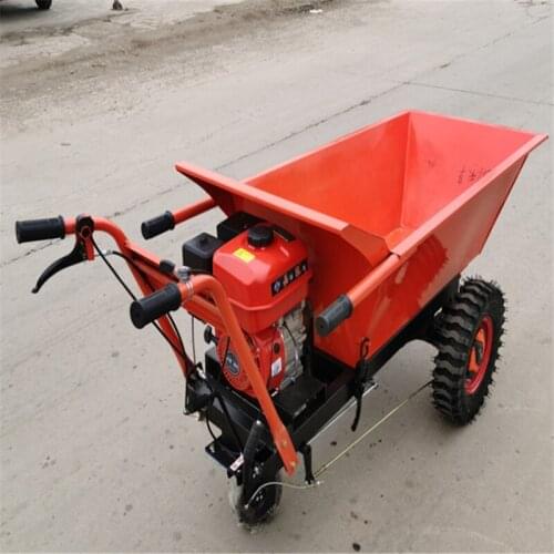 SYNBON Motorized Wheelbarrow Electric Powered Carts and Wheelbarrows Wagons Battery Powered Garden Carts
