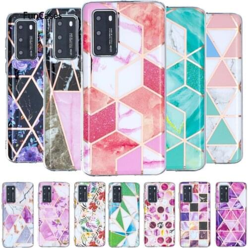 Mixed Colors Soft IMD Protector Case For Huawei P20 Lite Hoesje Smart Phone Covers Ascend hoesje Nova 3e P40 P20 Pro Lite E P30