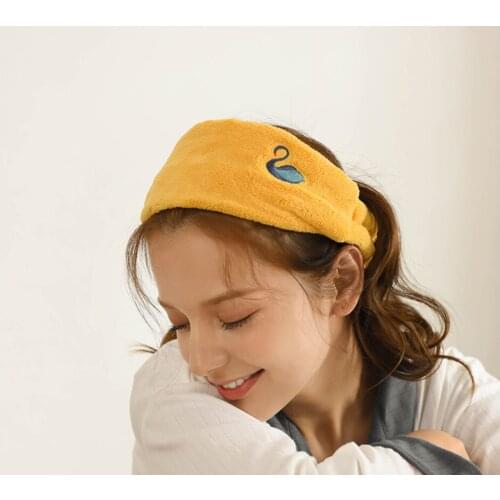 1PCS Bathroom Headband Portable Cute Headdress Hairband Comfortable Wash Makeup Hair Accessories Girls Bath Hair Holder Tools