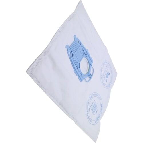 5x Vacuum Cleaner Microfleece Type P Dust Bag + 2x filter for Bosch Ergomaxx Pro Hygienic professional BSG 82480