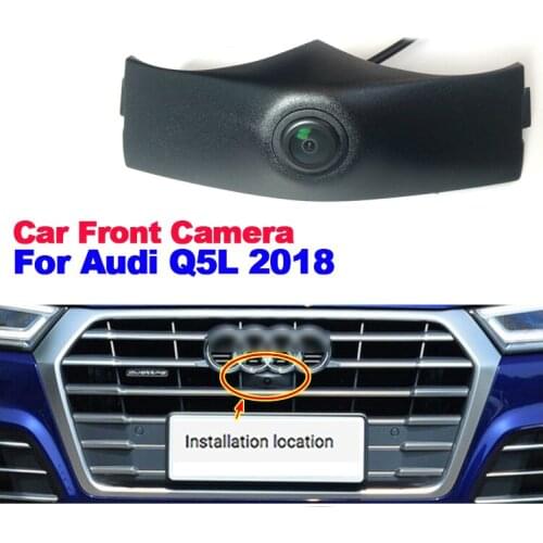 Car Special Front LOGO HD Camera For Audi Q5L 2018 Car front camera Waterproof Night Vision CCD + high quality Sony lens