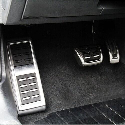 Auto Car Sport Fuel Brake Pedal Cover Restfood Pedals for Seat Leon 5F MK3 for Skoda Octavia 5E MK3 A7 RS 2013-2020 Parts