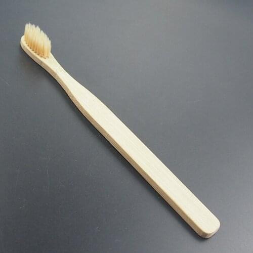 DR.PERFECT Hot healthy 1 pc/box Beige Fiber Ultra Soft Bamboo Charcoal Brush Teeth Cleaning Oral Cleaning Dental Care BPA Free