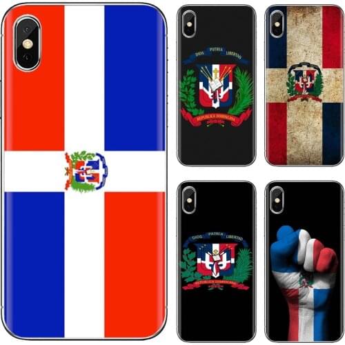 Dominican republic flag For Huawei P7 P8 P9 P10 P20 P30 P40 Lite Plus Pro 2015 2016 2017 Mini Slim Soft Silicone TPU Phone Case