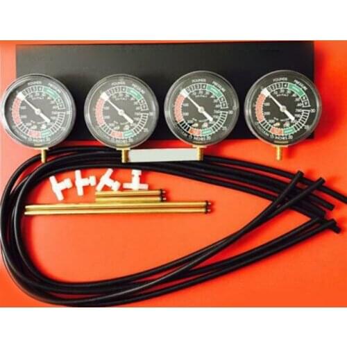 Hot Sale Motorcycle Carburetor Vacuum Balancer Synchronizer Gauge 4 Cylinder Kit Fuel Vacuum Gauge Balancer