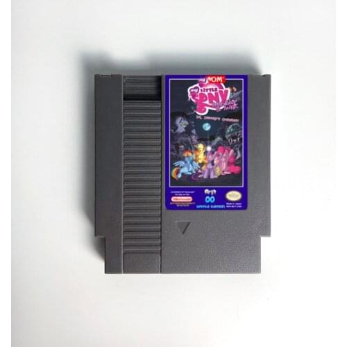 My Little Game Pony Dr. Discords Conquest - Game Cartridge For NES Console 72 Pins 8bit