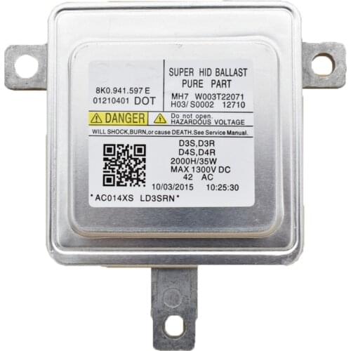 New D3S D4S Headlight Lamp HID Ballast 8K0941597 8K0941597C 8K0941597E 2048703226 For Audi A3 2008-2013 A4 2007-2011 V-W CC