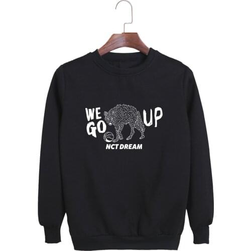 Kpop nct dream New Album go up basketball printing Long sleeve Sweatshirt unisex pullover Tops Harajuku Street sweatshirt