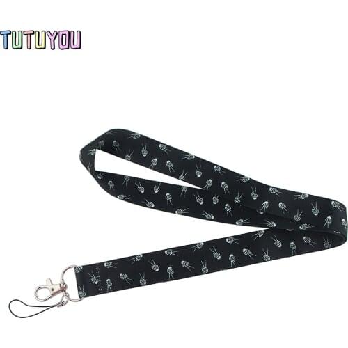 PC2791 Human Organ Hand Lanyard Badge ID Lanyards Mobile Phone Rope Key Lanyard Neck Straps Accessories For Doctor Nurse