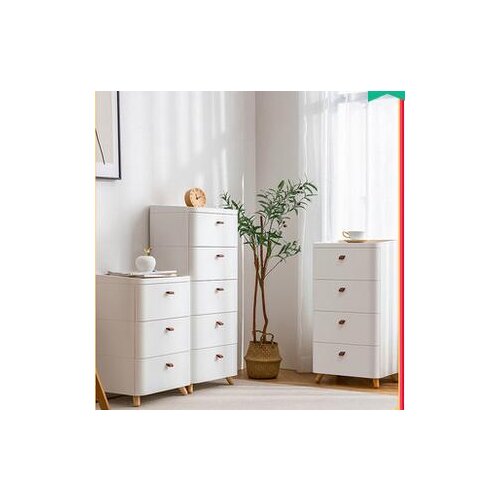 Drawer type storage cabinet household storage cabinet toilet storage cabinet multi-layer shelf Japanese bedside cabinet