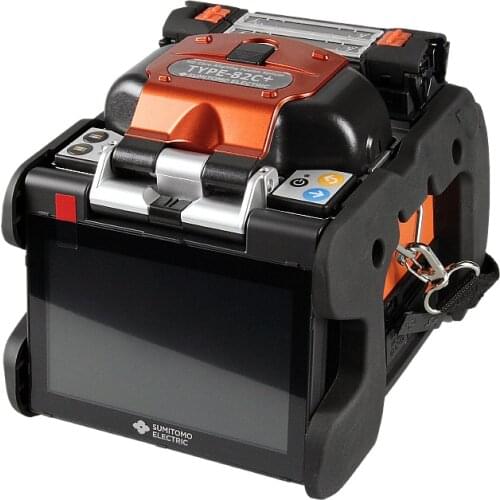 TYPE-82C+ Optical Fiber Trunk Line Six-Motor Splicer 82C Upgraded Single-Core Fiber Splicer 82C+ Fiber Splicer