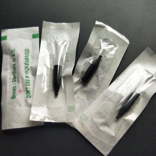 100pcs 5R/7R Generic Hex Needle Caps For Permanent Makeup Taiwan Sunshine/Gaintsun Tattoo Machine