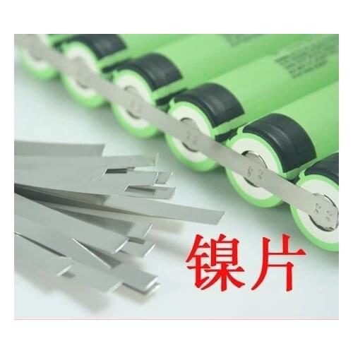 20 PCS. 18650 Batteries Nickel spot welding of nickel-cadmium batteries protective plate made of nickel-plated steel Belt