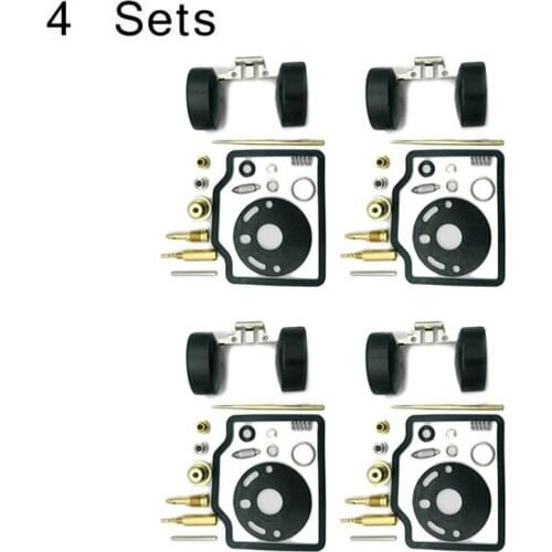 4 Set CB750 CB750K Carb Carburetor Rebuild Repair Kit And Float For Honda 1969-1976 Carburetor Repair Kits Dropshipping Hot Sale