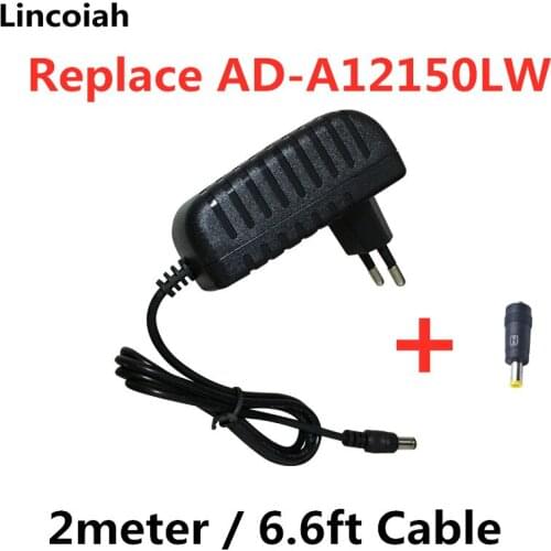 12V 1.5A Power Adapter For Casio Electric Piano Keyboard Transformer ad-a12150lw PX-130 135 150 160 750 Charger