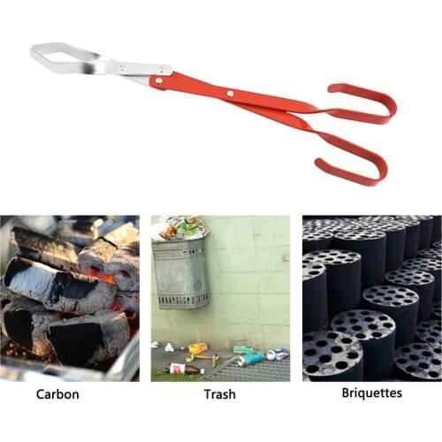 Aluminum Carbon Tongs Outdoor Barbecue Carbon Tongs Aluminum Garbage Tongs Camping Tool Good Helper For Outdoor Activities