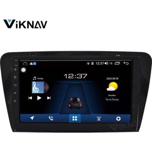 Car radio 2DIN Android 10.0 DVD player FOR Skoda Octavia 2007-2014 car stereo autoradio auto audio head unit GPS navigation