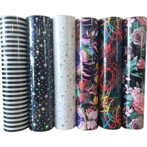 Free shipping 1 piece 25cmx21cm Beautiful Color TPU Heat Transfer Vinyl for Heat Press Machine Tshirt Iron On HTV Printing