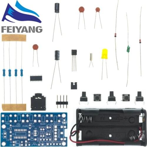 DIY Electronic Kits Wireless Stereo FM Radio Receiver Module PCB 76MHz-108MHz DC 1.8V-3.6V