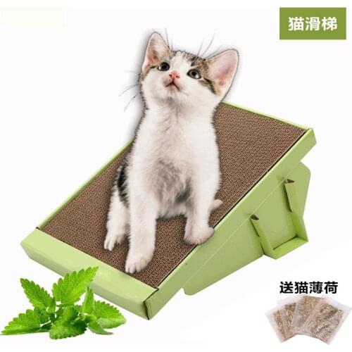 Cat Claw Board Diy Pet Claw Grinding Machine Inclined Table Interesting Grabbing Board Corrugated Paper Flat Cat Toy Paw Grindin