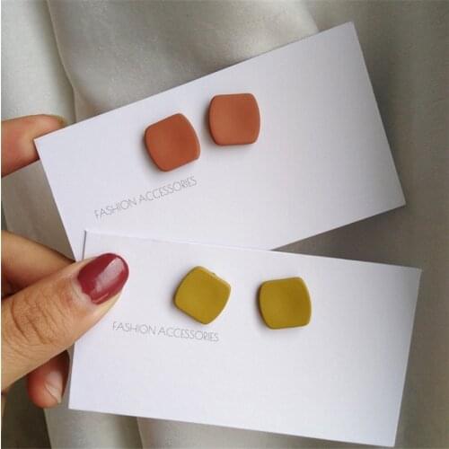 Fashion geometry earrings aesthetic personality temperament of restoring ancient ways women stud earrings jewelry accessories