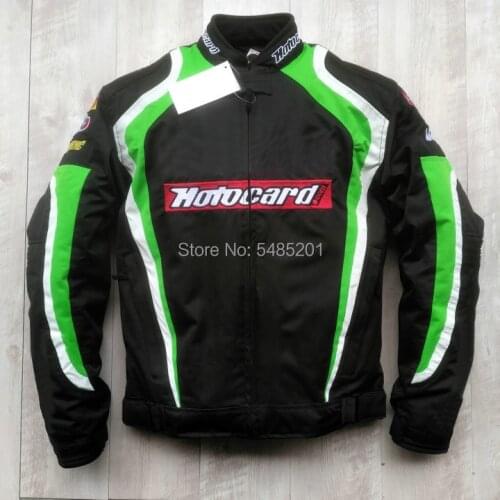 Motorcycle Winter Riding Jacket for Kawa saki Moto Racing Clothes with Inner Cotton Lining