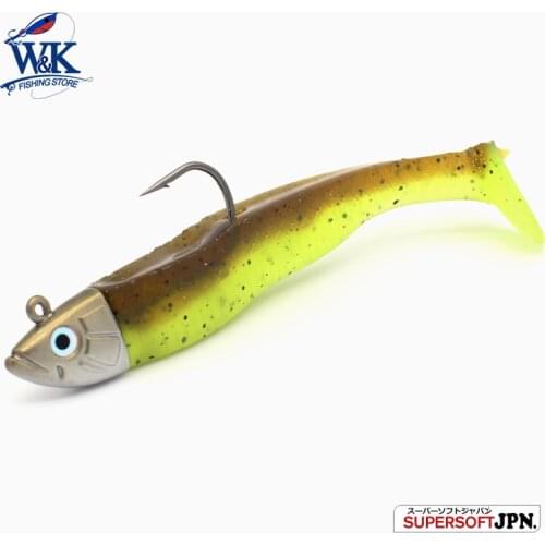 Soft Bait Kit at 11cm 24g and 9cm Single Soft Body 14g JIG Head Minnow Shad for Bass Fishing Lures Pesca Bait Swing Tail Shad