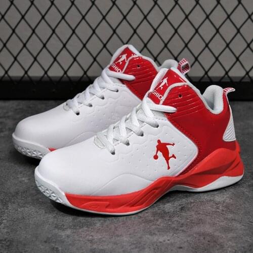 2021 New Sneakers Boys Basketball Kids Shoes for Boy High To Help Shockproof Children Sport Shoes Boys Non-slip Basketball Shoes