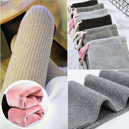 Thick Pregnant Women Autumn Pregnancy Pencil Pants Spring Winter Casual Maternity Legging Elastic Waist Belly Legging Clothes