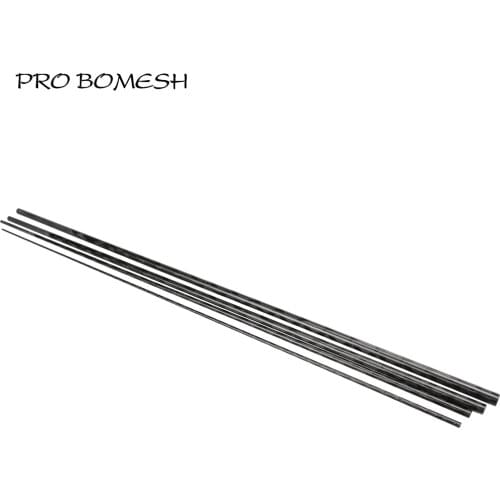 Pro Bomesh 1 Set 2.1m ML 4 Section X-ray Wrapping Carbon Fiber Travel Rod Blank Bass Rod Blank DIY Rod Building Component Cane