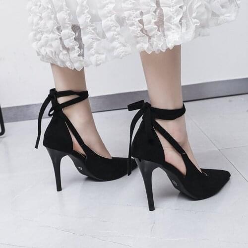2021 New Red Black Gladiator Sandals Womens Shoes 10cm Super High Heels Summer Women Sandals Sexy Shoes Casual Ankle Strap 43