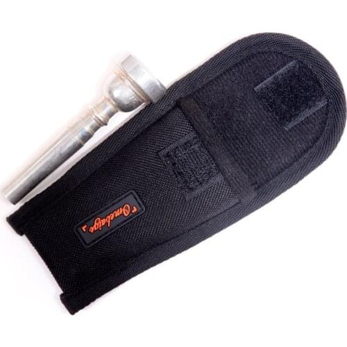Free shipping 600D nylon material trumpet head mouthpiece pocket suitable for trombone mouthpiece bag Alto Saxophone head bags